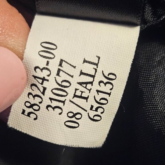 VTG Banana Republic Black 8 Mini Dress Viscose Wool Blend LBD Businesscore Chic - Picture 9 of 11